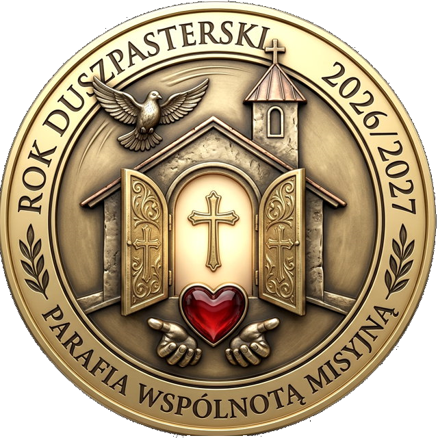 logo 2026-2027: PARAFIA WSPÓLNOTĄ MISYJNĄ